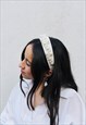 BEADED PEARL HAIRBAND