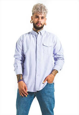 VINTAGE 80S CLASSIC POLO RALPH LAUREN SHIRT / S6249