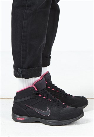 VINTAGE BLACK PINK NIKE AIR TRAINERS