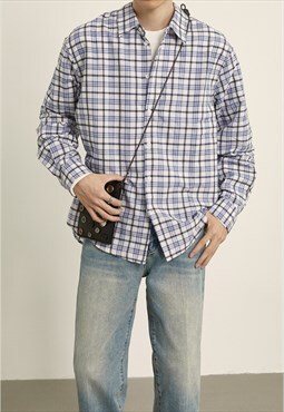 Men's texture plaid shirt AW2022 VOL.1