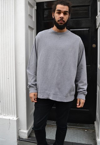 CHAPS GRAY SWEATSHIRT
