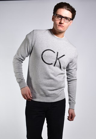 CALVIN KLEIN CREWNECK LOGO SWEATSHIRT