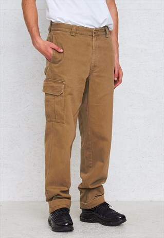 VINTAGE BROWN MARLBORO TROUSERS BOTTOMS