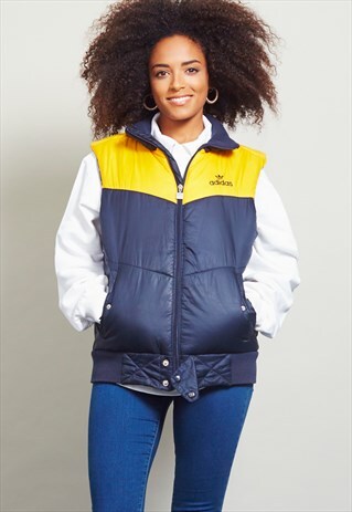 VINTAGE OVERSIZED 90'S ADIDAS PUFFER VEST