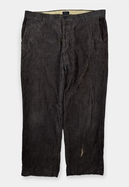 Vintage Izod Lacoste Corduroy Trousers Logo Brown