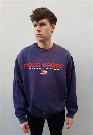 VINTAGE POLO SPORT RALPH LAUREN SWEATSHIRT