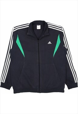 Adidas 90's Retro Track Jacket Zip Up Sweatshirt XXLarge (2X