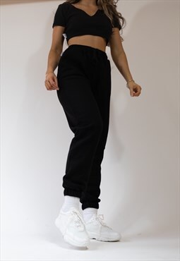 Black High Waisted Joggers Pea St
