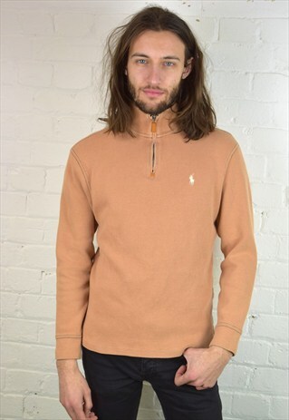 VINTAGE 90'S RALPH LAUREN 1/4 ZIP JUMPER