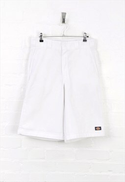 Vintage Dickies Shorts White 30" Waist