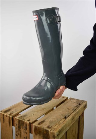 VINTAGE HUNTER ORIGINAL WELLINGTON FESTIVAL BOOTS