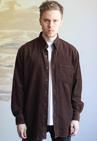 VINTAGE BOSS CORDUROY SHIRT