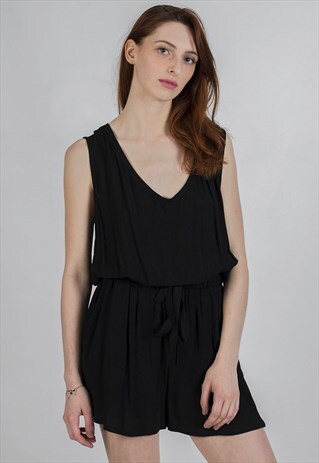 COMBINAISON SHORT - NOIR