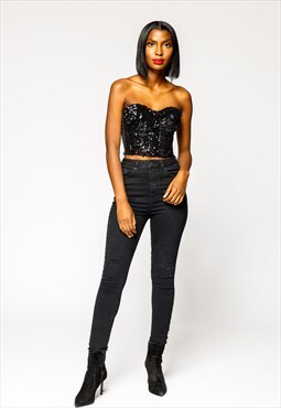 Sequin Bustier