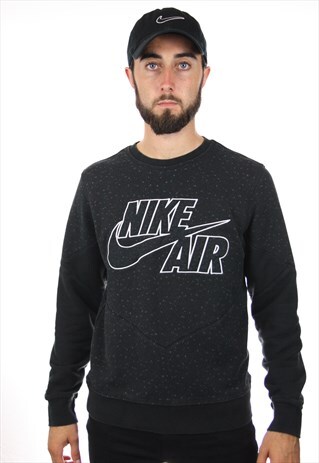 VINTAGE NIKE BIG LOGO SWEATSHIRT JUMPER