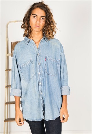 VINTAGE 80S LEVIS SHIRT / R0528