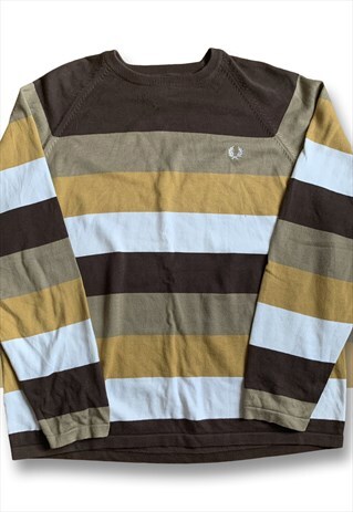 VINTAGE FRED PERRY STRIPED SWEATSHIRT