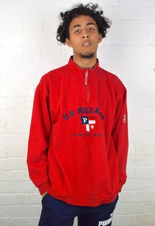 VINTAGE 90'S QUARTER ZIP SWEATSHIRT