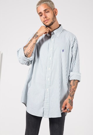 VINTAGE 80S POLO RALPH LAUREN SHIRT / S1442