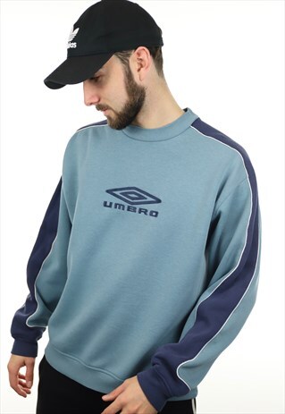 VINTAGE 90S UMBRO SWEATSHIRT BLUE