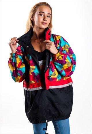 VINTAGE WINDBREAKER JACKET J1674