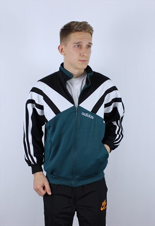 ADIDAS VINTAGE TRACKSUIT TOP MEN RARE