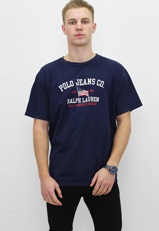 VINTAGE RALPH LAUREN POLO JEANS T-SHIRT
