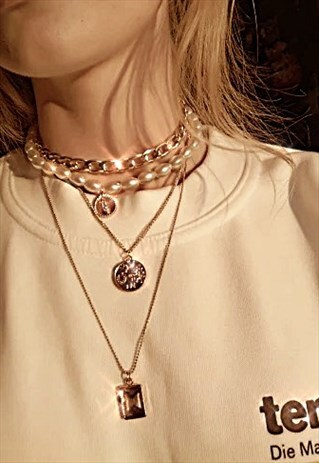 Y2K 90S CHAIN NECKLACE