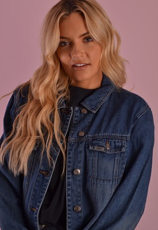 LEE FLANNEL LINED DENIM JACKET GDF1477