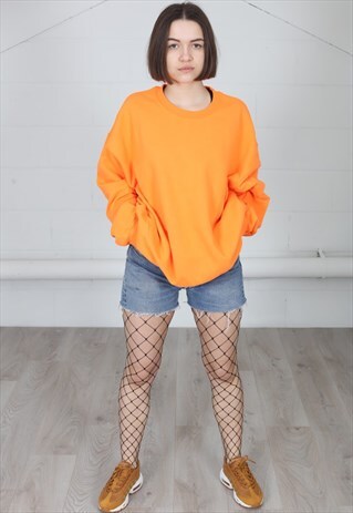 COSMIC SAINT SAFETY ORANGE UNISEX SWEATSHIRT