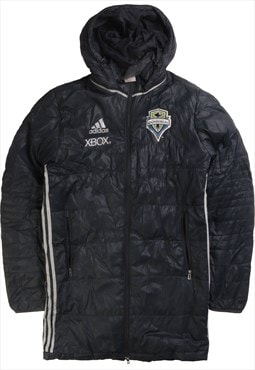 Vintage 90's Adidas Puffer Jacket Seattle Sounders FC