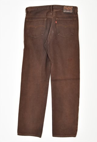 VINTAGE LEVIS 501 JEANS STRAIGHT BROWN