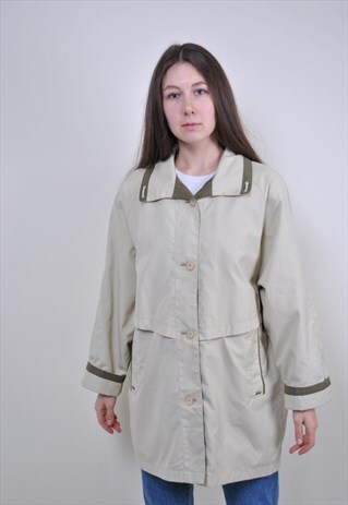 VINTAGE BEIGE CASUAL JACKET