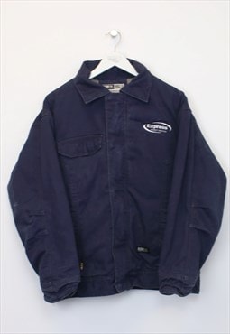 Vintage Unbranded workwear jacket in blue. Best fits XL