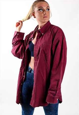 VINTAGE TOMMY HILFIGER SHIRT S582