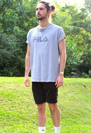 VINTAGE FILA T-SHIRT - XL - RETRO SPORTS FESTIVAL - CLASSIC