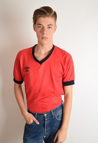 VINTAGE UMBRO FOOTBALL SHIRT MADE IN W-GERMANY NO.11 (2629)