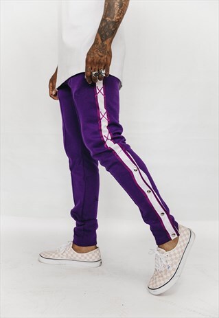 TRACK PANTS - PURPLE