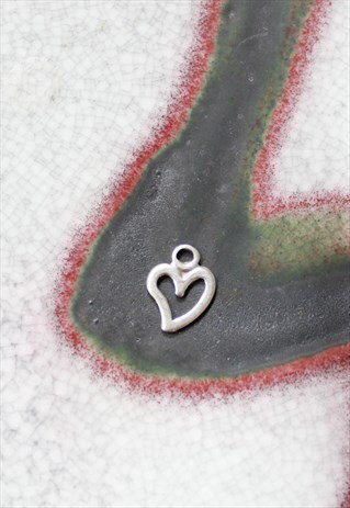 SILVER SMALL TINY HEART PENDANT