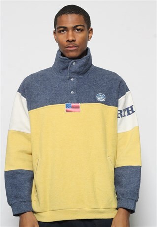 VINTAGE NORTH SAILS FLEECE BLUE