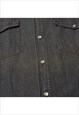 VINTAGE GREY LONG SLEEVED SHIRT WOMENS