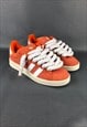 Campus 00s Orange with Thick Chunky Rope Laces