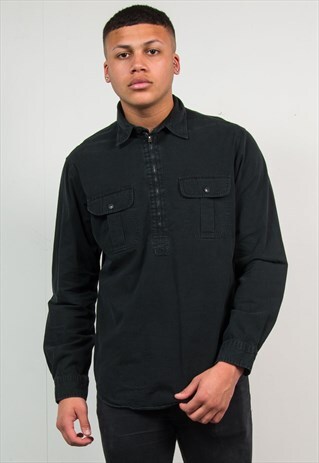 RALPH LAUREN SHIRT / JACKET QUARTER ZIP PULLOVER
