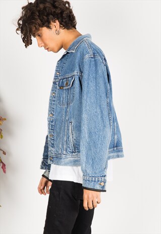 VINTAGE 80'S LEE DENIM JACKET / S0171