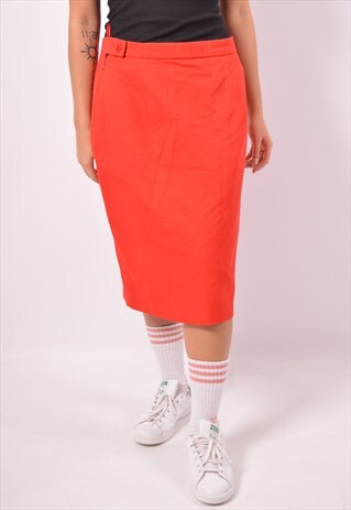 VINTAGE MAX MARA SKIRT RED