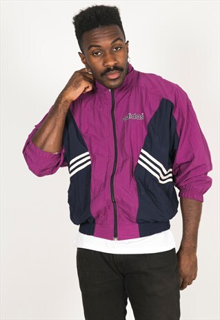 VINTAGE 80S USA ADIDAS SHELL SPORT JACKET / R241