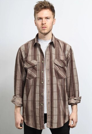 VINTAGE CORDUROY CORD SHIRT