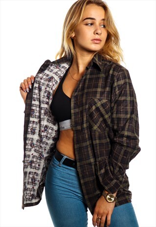 VINTAGE FLANNEL SHIRT S704