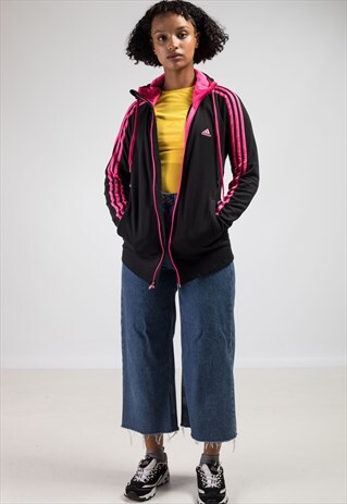 VINTAGE ADIDAS ZIP-UP HOODIE