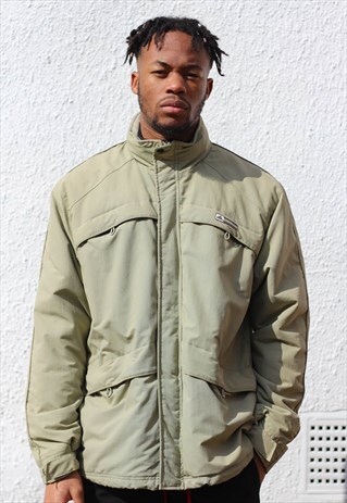 KHAKI ADIDAS JACKET